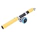 SPYMINNPOO Fishing Reel, High Brake Strength Solid Construction Drag Reels with Wire for Outdoor River Ice Boat Fishing (Blue)