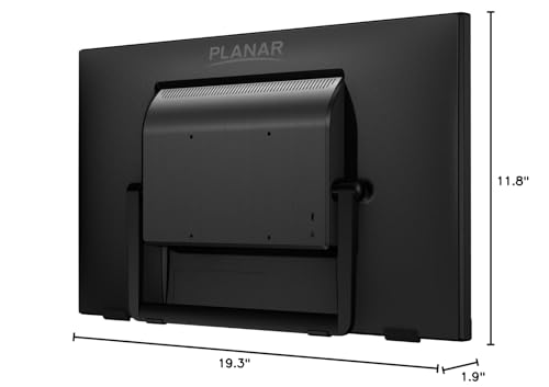 Image of Planar 22-Inch Wide Black Projected Capacitive Multi-Touch IPS Edge-Lit Led LCD, USB Co
