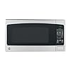 GE Countertop Microwave Oven 1200 watt Capacity 20 Cubic Ft 8 Auto Setting Cooking Settings Child Lock Technology Kitchen Essentials for the Countertop Dorm Room or Apartment Satinless Steel