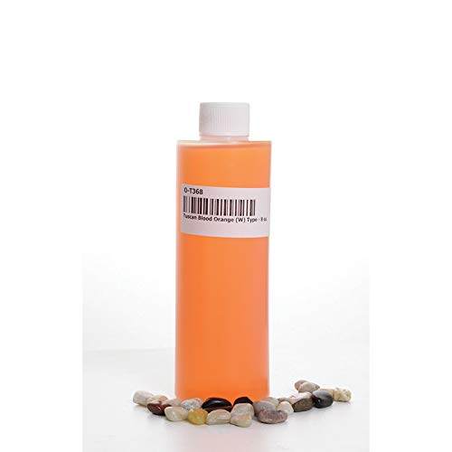 Tuscan Blood Orange Scented Oil | Tuscan Blood Orange Perfume Oil | Organic & Natural Oils | Tuscan Blood Orange Body Oil | Tuscan Blood Orange Fragrance Oil | Pure Oils, Home Scent (8 oz)