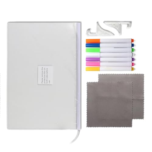 Tableau blanc lumineux en acrylique à DEL, tableau blanc effaçable à sec, 15 x 15 x 3 cm/30 x 20 x 3 cm, tableau à dessin en acrylique lumineux pour cuisine