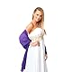 Lifup Damen Quasten Schals Schals,Schals für Frauen Party Dinner,Elegante Pailletten Schals für Brautjungfernhochzeit Weiches Wraps für Hochzeit, Party Dunkelviolett One size