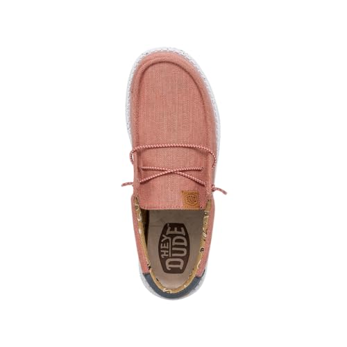 Image of HEYDUDE Men's Wally Washed Canvas, Men's Shoes, Slip-on Loafers, Comfortable & Light-Weight