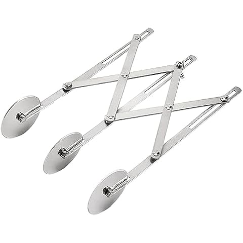 TopHomer 3 Wheel Pastry Cutter and Slicer Cover