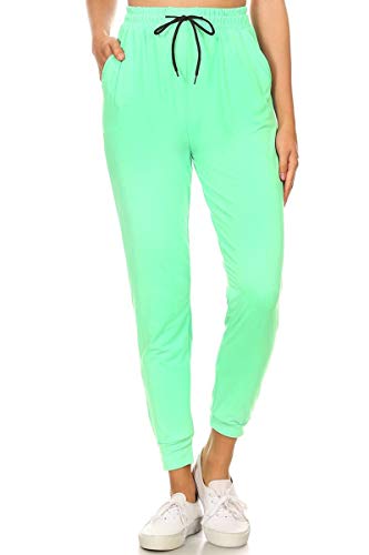 Image of Leggings Depot Premium Jogger Women's Popular Print High Waist Track Pants(S-XL)