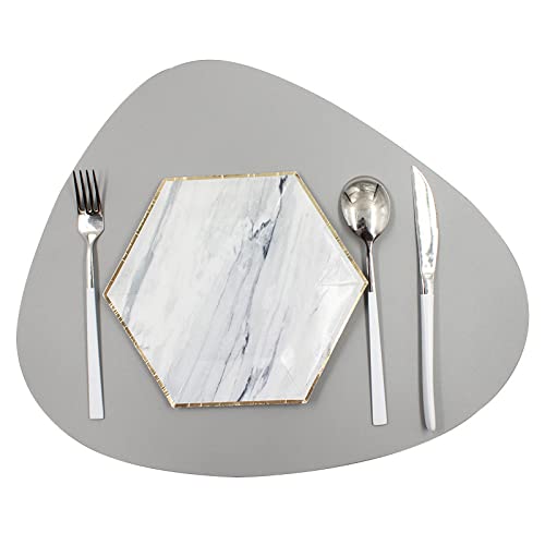 Lot de 2 Sets de Table en PU, Set de Table Double Face, 2 Sets de Table et, 45x36cm pour la Maison, Le Restaurant, Hôtel Cover