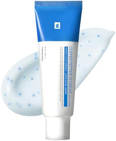TOSOWOONG Copper Peptide 12 Creme, 99% Copper Tripeptide-1, 12-facher Multi-Peptid-Komplex für Anti-Aging, Hautfestigkeit und Elastizität, koreanische Hautpflege, 50 ml / 1,69 fl. oz.