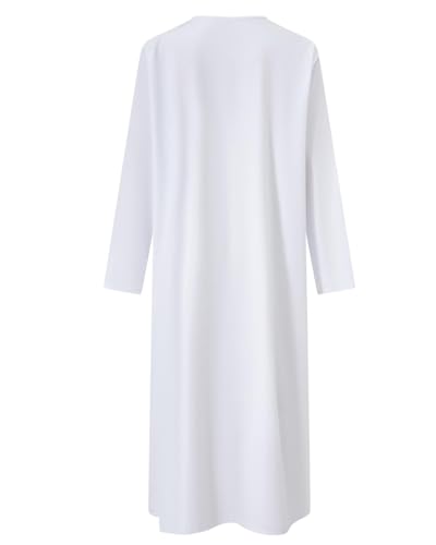 PROMOTED TO BIG SISTER 3Pcs Men's Halloween Christmas Pajama Set Includes Men's Nightshirt Night Sleeping Cap Candle Holder3