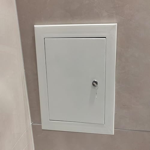 Porte de service pour circuits électriques et accès aux combles
