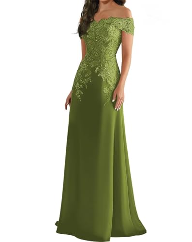Robe de mère de la mariée pour mariage en mousseline maxi