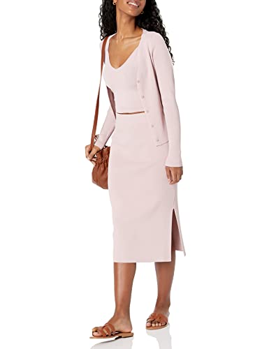 The-Drop-Womens-Vera-Slim-Side-Slit-Midi-Sweater-Skirt