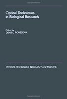 Optical Techniques in Biological Research 0125993226 Book Cover