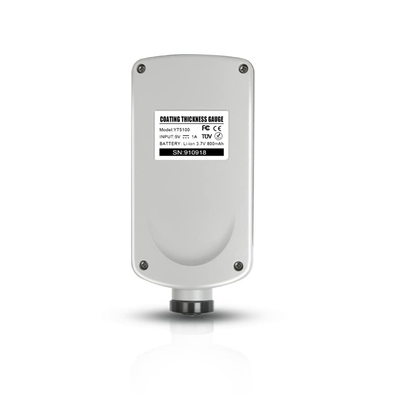 Medidor de espesor de recubrimiento integrado económico a base de hierro YT5100 con rango 1250 μm miniatura 3