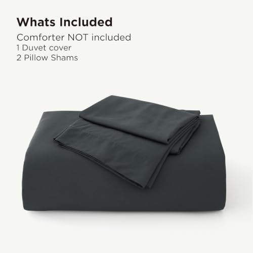 Image of Bedsure PureWoven Cooling Duvet Cover, Ideal for Hot Sleepers, King Size