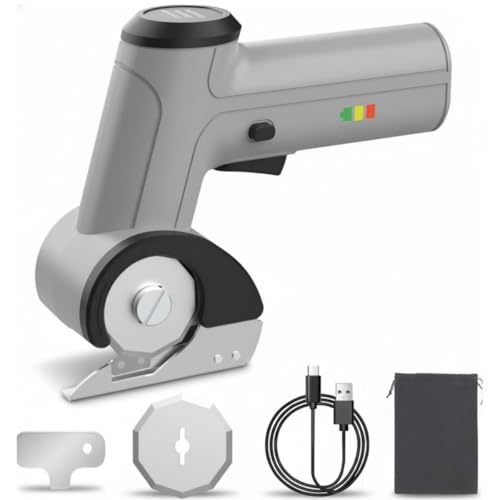 EiGuoerl Cordless Electric Scissors with LED Light