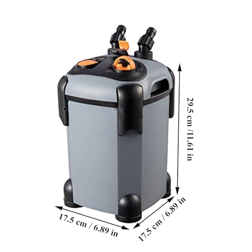Image of Jainsons Pet Products Sobo Aquarium Pump External Filter for Aquarium Water Filtration Purpose /Model-SF-850F / for Biofloc, Fish Farming Pond, Fish Tank, Aquarium, Hydroponic (Flow: 850 L /H, Power: 9w)