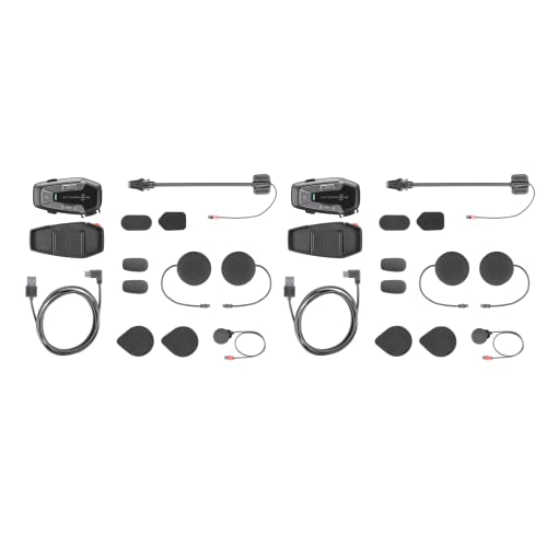 Interphone U-Com6R Double intercom moto Bluetooth 5.2 compatible GPS TFT étanche - 7