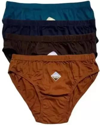 Coverage Level: Medium Women The Extremely Smooth Cotton mid-Waist Plain Bikini Panty has a Covered Waistband. (Pack of 6)-image-16