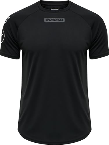 Hummel Herren Hmlte Topaz T-Shirt, Schwarz, XL EU