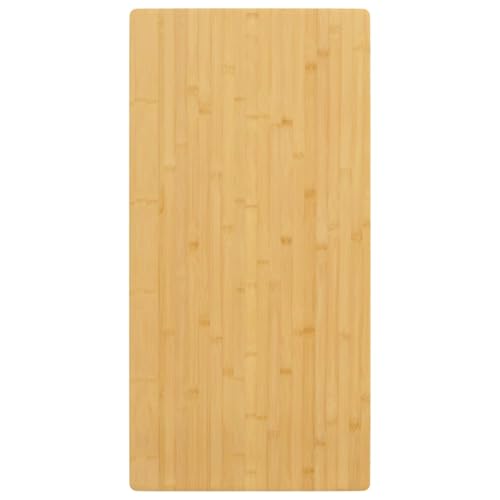 Plateau de table en bambou d'épaisseur 1,5 cm aux bords polis