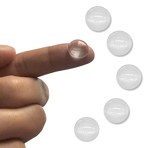 Image of 5PCS X Optical Glass Lens Without Edge Dameter 11.6MM Flat-Convex Lens, Focusing LED Convex Lens (Φ11.6mm*H5.8*F9.0)