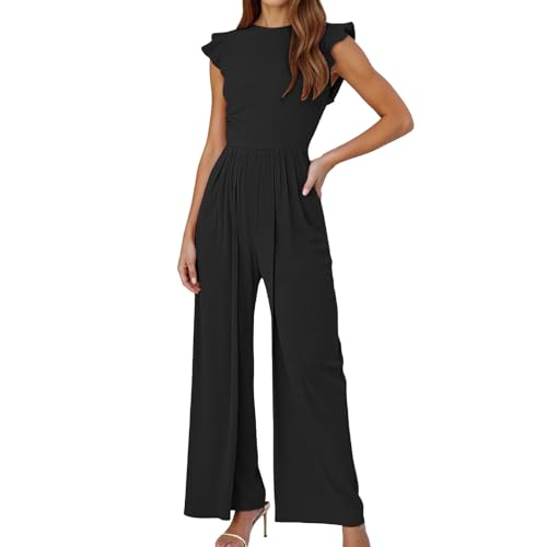 Mono de pierna ancha comodo que soluciona tus looks de oficina y bodas
