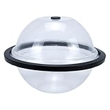 [Luvian]特大サイズ製氷型、アイスバス用大容量5氷型、球状氷で使いやすく溶けにくい、アスリートの冷浴や家庭用飲料冷却、耐久性シリコンで2個セット