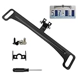 Soporte para placa de matrícula para cámara trasera, soporte para placa de matrícula para cámara de visión trasera de coche | Soporte para cámara de visión trasera - Kit de montaje de cámara de matríc