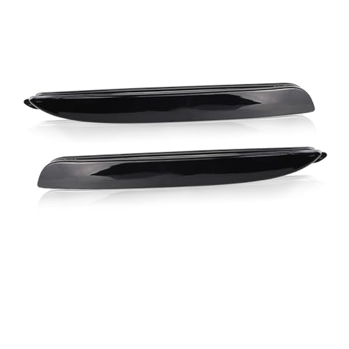Réflecteur pare-chocs arrière Mazda 3 2010-2015 avec feu antibrouillard LED gris foncé