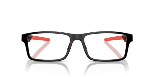 Scuderia Ferrari 0FZ8004U Prescription Eyewear Frames, Black/Demo Lens, 57 mm