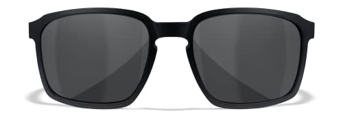 Image of Wiley X WX Alfa Captivate Polarized Sunglasses, Safety Glasses for Men and Women, UV Eye Protection