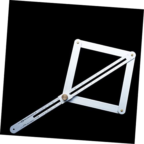 Herramienta Medidora de Ángulos Multiángulo de Aleación de Aluminio 2 Piezas miniatura 6