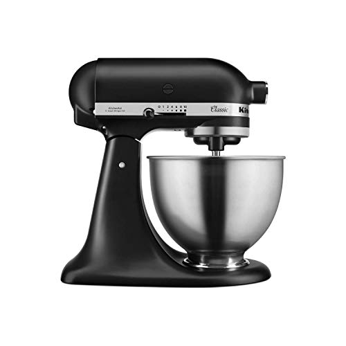 KitchenAid Classic 5K45SSEBM mattschwarz Küchenmaschine