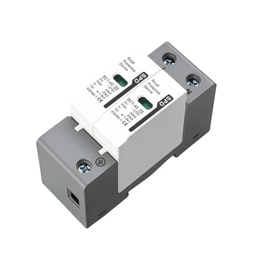 Pararrayos protector contra sobretensiones AC SPD 2P para cuadro eléctrico doméstico 4