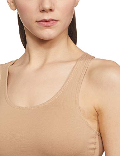 Image of Jockey Women's 1582 Super Combed Regular Cotton Elastane Stretch Slip On Crop Top With Stay Fresh Treatment Bra