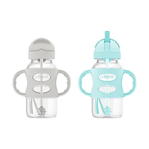 Dr. Brown’s Milestones Sippy Straw Bottle 2 Pack Cover