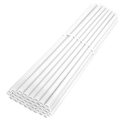 cyclingcolors 72x Couvre rayon roue avant arrière jante tube paille fendue 235 mm (21 pouces)...