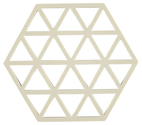 Image of Zone Denmark 24358-CN Trivet Triangles Biscuit, 12P