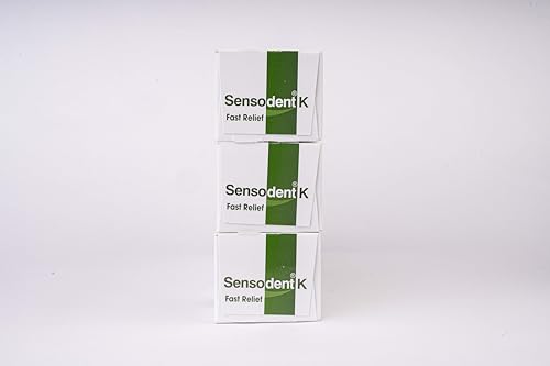 Image of Sensodent K Fast Relief 125g(Pack of 3) | Toothpaste For Sensitivity Relief| For Fast and Effective relief| Contains Potassium Nitrate for Sensitive teeth