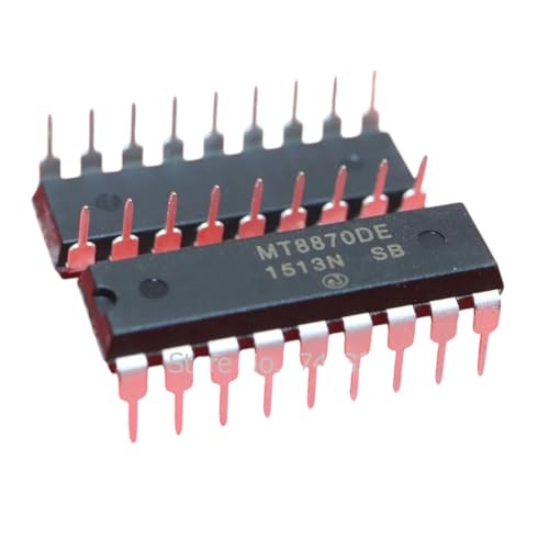 10PCS MT8870 MT8870DE CMOS Low Power DTMF DECODER Receiver New for DIP-18 IC Chip New for Arrival 2025 High for Quality