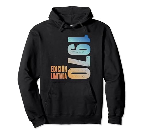 54 Años Edición limitada Regalo Cumpleaños Hombres 1970 Sudadera con Capucha