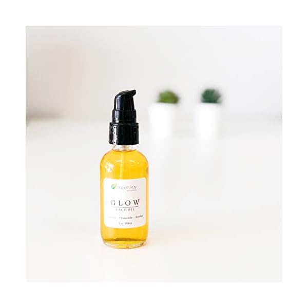 Glow-Turmeric-Rosehip-Face-Oil-Natural-Organic-Face-Moisturizer-with-Turmeric-and-Chamomile-Facial-Serum-2-oz Glow - Turmeric & Rosehip Face Oil, Natural & Organic Face Moisturizer with Turmeric and Chamomile - Facial Serum - 2 oz