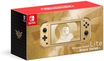 Nintendo Switch Lite Hyrule Edition - Versão Internacional
