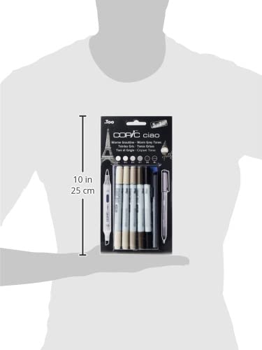 「毛づくろい　- neco sketch series」 額付き　箱あり Amazon.com: Copic Ciao 5+1 Marker Set - Warm Gray Tones