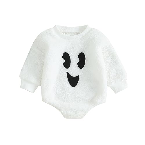Thorn Tree Halloween Baby Boy Girls Sweatshirt Long Sleeve Romper Oversize Sweater Crewneck Fall Winter Clothes