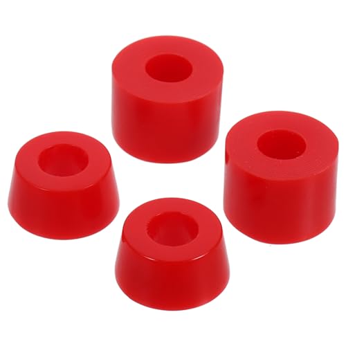 NAMOARLY Skateboarding Accessory Kit 4pcs Shockproof Cushions Skateboard Bridge Pads Bushings for Easy Installati