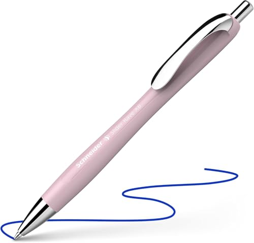 Image of Schneider Slider Rave XB 132519 Ballpoint Pen (Limited Special Edition in Pearl, Made in Germany) Pack of 5 Ink Colour: Blue