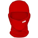 Nxtrnd Football Ski Mask, Shiesty Mask, Cooling Sports Balaclava (Red)