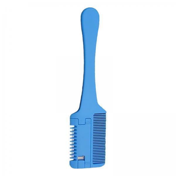 2xhair razor comb 2 in 1 hair cutter razor comb for salon hair cutting styling blue