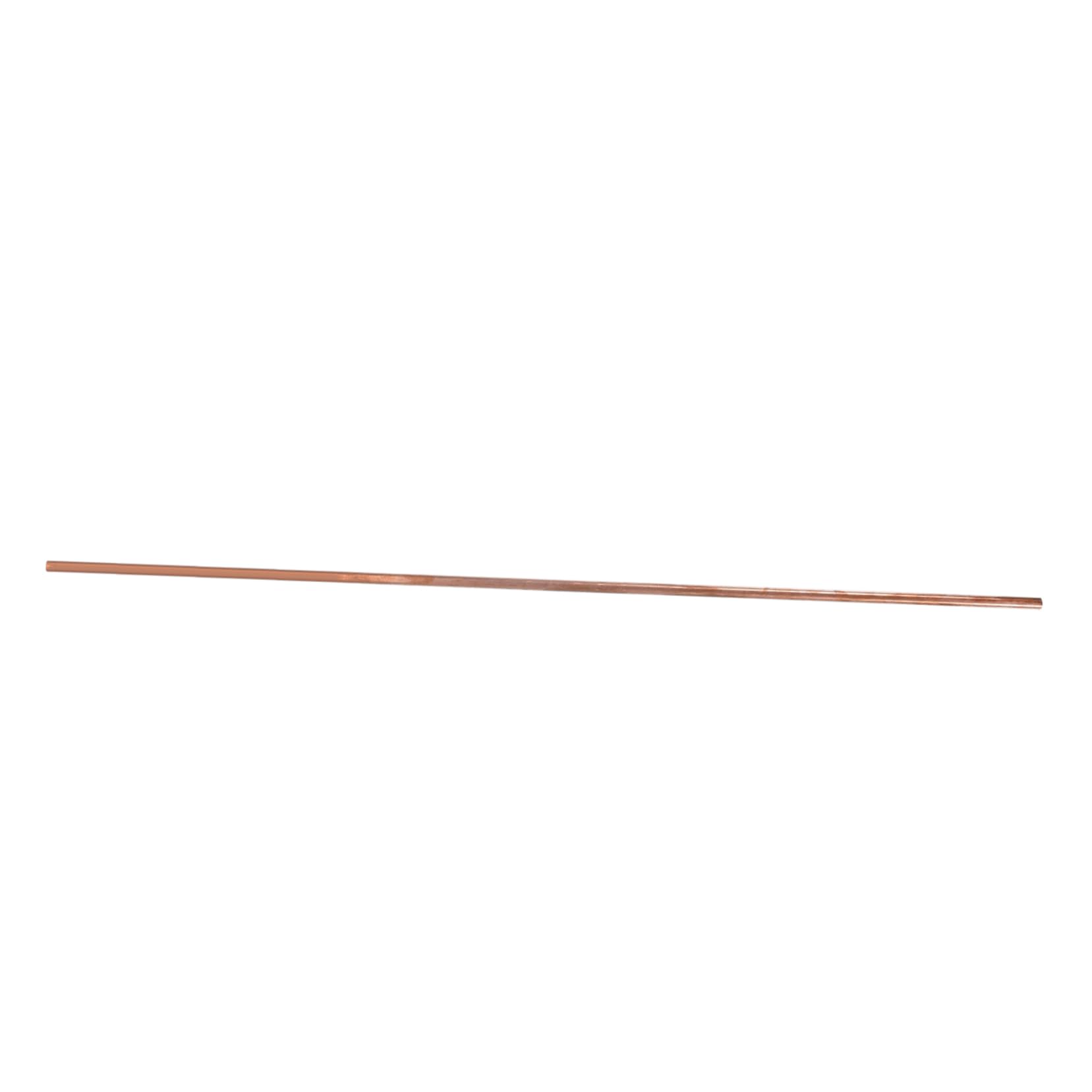 FUNOMOCYA Crafting Metal Rods 6mm Od Copper Tube 1mm Wall 500mm Length for Piping
